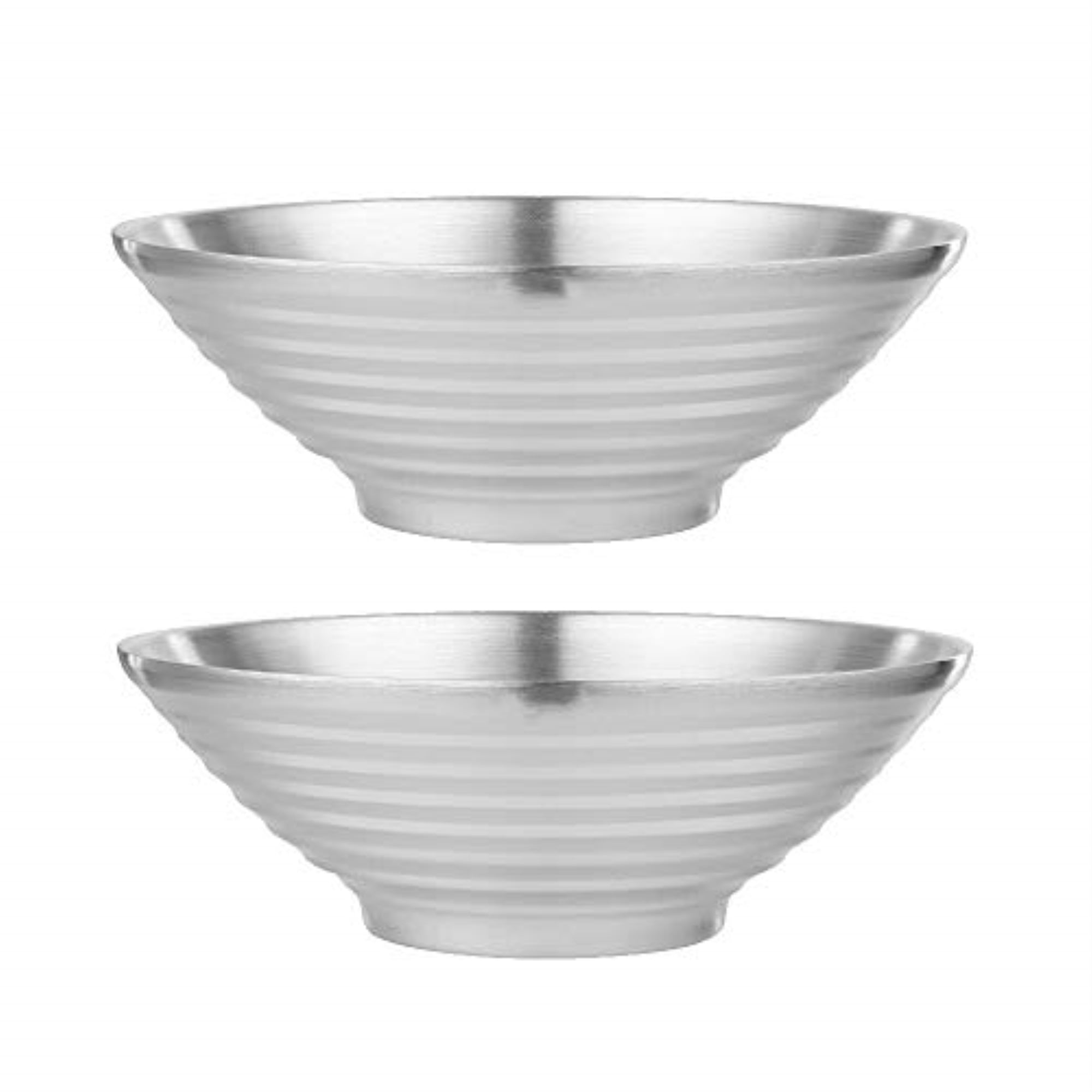 Double Wall Stainless Steel Insulation Bowl for Ramen Noodle Soup Rice Snack 