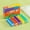 A, variant on Triangular Sandwich Eraser Set,5-Pack Clean-Erasing Rubber with Precise Tip,TPE Material for Students and Artists,Portable Stationery Gift for Office,Multi-Color and Durable