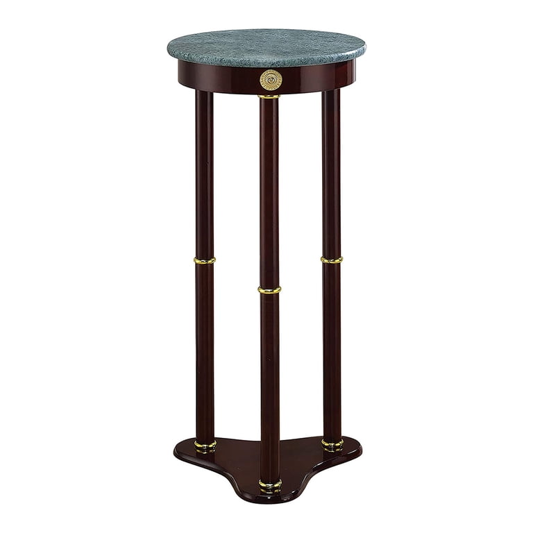 Monarch Specialties Edie Round Marble Accent Table photo 1