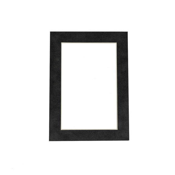 Ash Suede Acid Free 24x36 Picture Frame Mats with White Core Bevel Cut for 20x30 Pictures - Fits