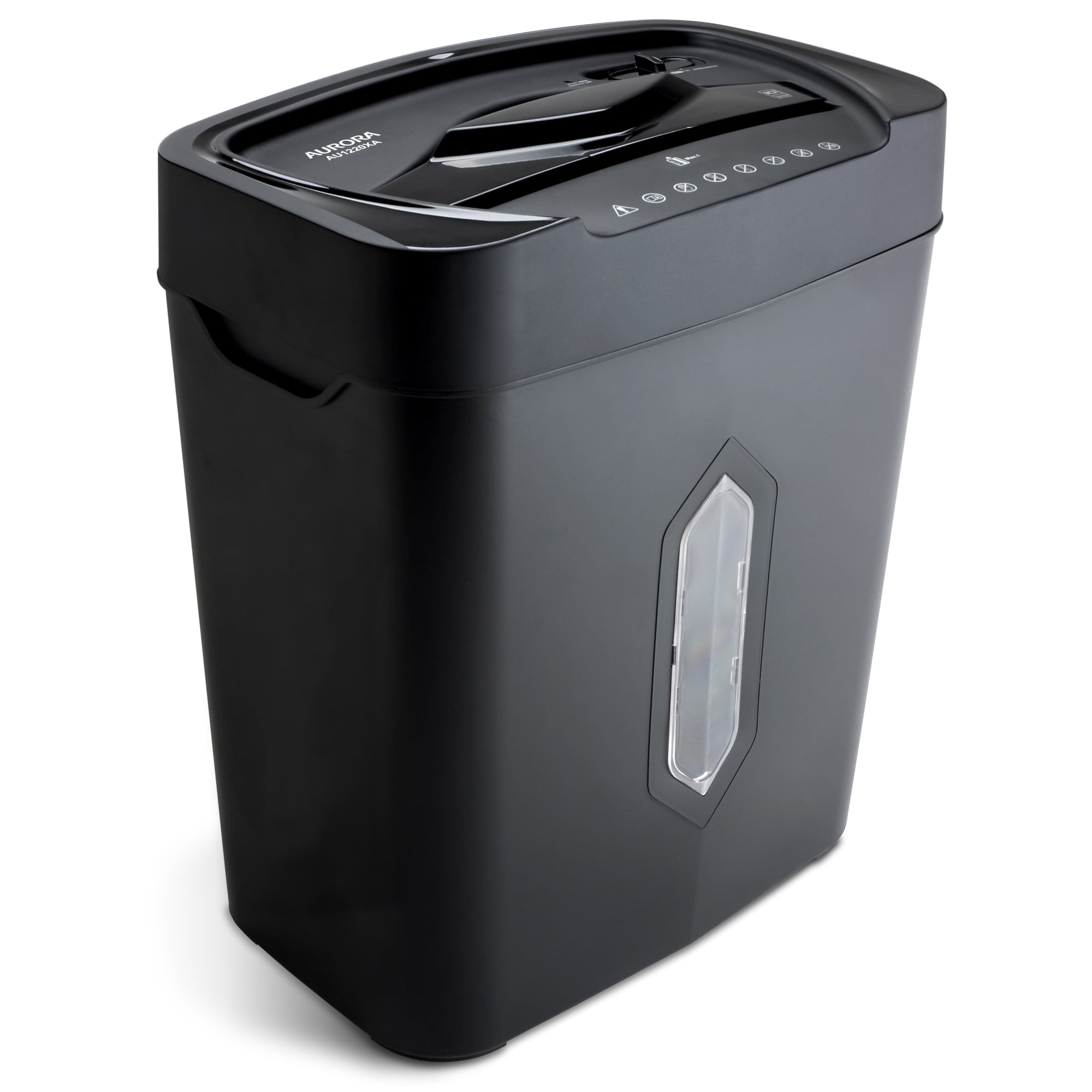Aurora 12-Sheet Crosscut Paper and Credit Card Shredder with 5.2