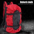 thumbnail image 4 of Mochila de escalada en roca, bolsa de cuerda plegable para equipo de transporte para acampar al aire libre, senderismo (rojo) escalada en Higoodz Deportes al aire libre, 4 of 7