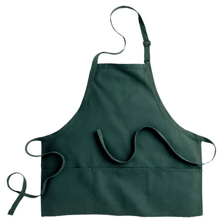 Edwards Apron - Edwards Garment Three Divisional Pocket Bib Apron, Style 9002