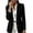 Black,#009, variant on Women Blazer Coats Fall Suit Jackets Oversized Office Work Single Button Dressy Oversize,S