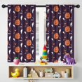 thumbnail image 5 of Blackout Kids Curtains,Halloween Elements Pattern Childrens Insulated Curtains Set Of 2,Bedroom Essentials,Toddler Room Decor 42"x54", 5 of 5