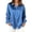 Blue, variant on Women's Tops, Tees & Blouses Elegant Long Sleeve Satin Blouse for Soft Shiny Dressy Shirt