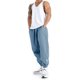 thumbnail image 1 of Pantalones deportivos para hombre, de entrenamiento, baloncesto, para correr, holgados, informales, a la moda, para fitness, 1 of 5