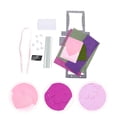 thumbnail image 4 of FELTECHELECTR 1 juego de cestas de tela no tejida, kit de materiales para manualidades para el Día de la Madre, 4 of 7