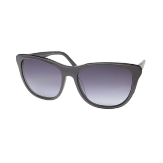 Elie Saab Cat Eye Sunglasses ES081/S 8079O Black/Transparent  display picture 3