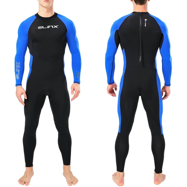 Traje de baño Traje de buceo de secado rápido Protección UV Traje de buceo de manga larga de una pie SLINX Traje de baño