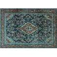 thumbnail image 1 of Ahgly Company Indoor Rectangle Persian Light Blue Traditional Area Rugs, 5' x 8', 1 of 4