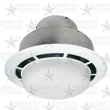 Mobile Home Vent Fan w/light. Made by Ventline. Vertical Exhaust. Free Shipping