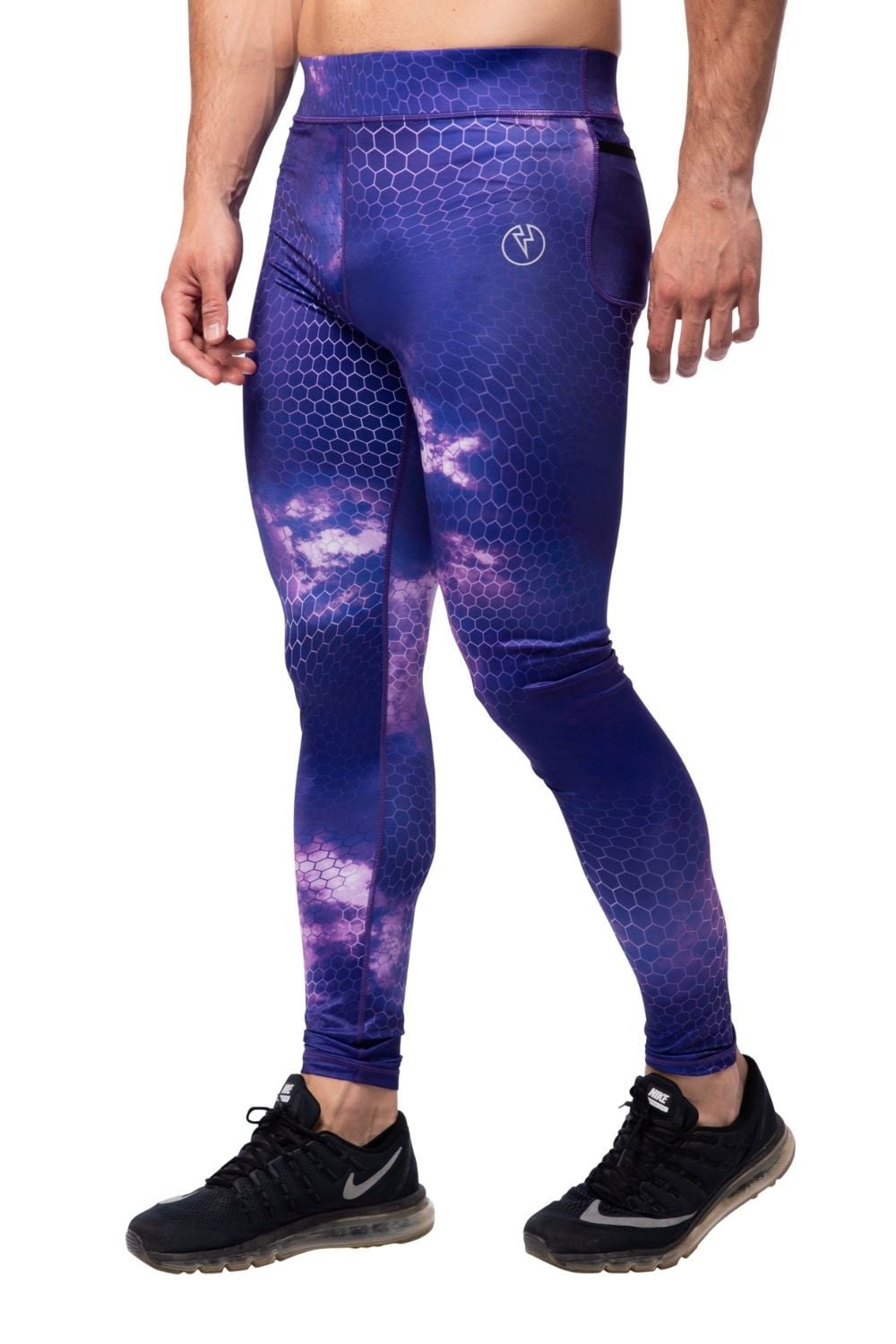 Pockets, Purple Cyber Print 