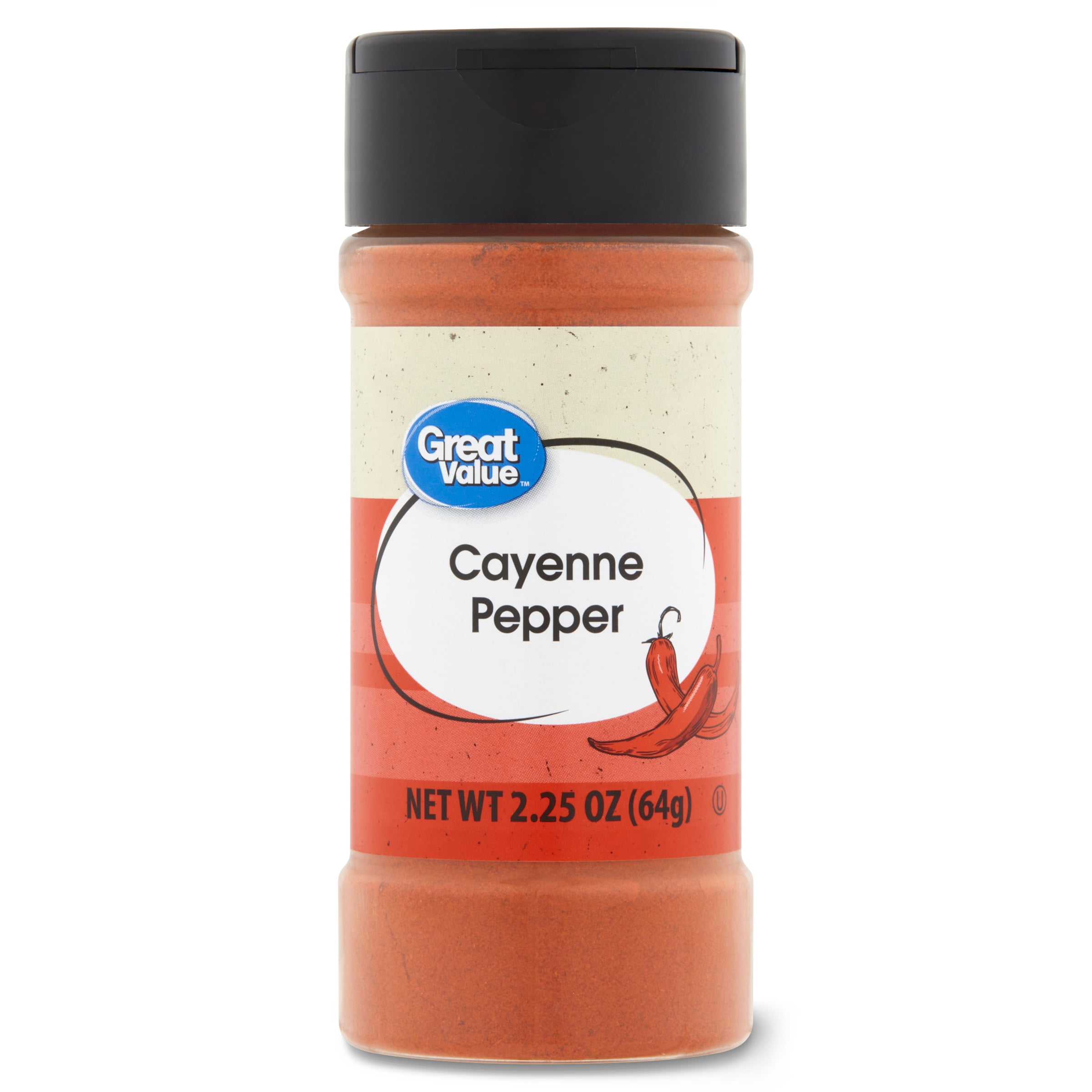 Great Value Cayenne Pepper, 2.25 oz