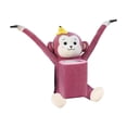 thumbnail image 3 of jiaping Cartoon Animal Tissue Holder Hanging Tissue Case Trash Bin Car Accessories Soft Monkey, 3 of 7