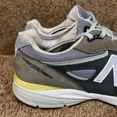 thumbnail image 2 of New Balance 990v4 Mens Size 14 Silver Mink Sneakers Shoes M990XG4 Walking USA, 2 of 6