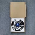 thumbnail image 5 of Lacrosse Vinyl Wall Clock, Vinyl Record Clock Wall Art Silent & Non-ticking(12 inchs B-LED), 5 of 6