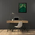 thumbnail image 4 of Green, Jacob 20x24 Black Modern Framed Museum Art Print Titled - Jungle Web I, 4 of 5