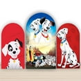thumbnail image 4 of 101 Dalmatians 7.2FT Arch Backdrop Cover 101 Dalmatians Birthday Party Round Top Backdrop Stand Cover for Birthday Party Ceremony Banquet Decoration, 4 of 5