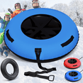 thumbnail image 3 of Danrelax 44 in Heavy-Duty Snow Tube & River Tube - Towable Snow Tube for Sledding, Includes 500D Premium Canvas Cover, Ideal Snow Tube for Winter Outdoor Sports, Blue, 3 of 7