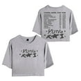 thumbnail image 4 of Yung Kai Merch Flower Moon Star Tour T-Shirt For Women&Girls Midriff Short Sleeve Summer Clothing Vest Tee, 4 of 5