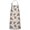 Beige Highland Cow, variant on Beige Highland Cow Flower Pattern Apron-Garden Aprons for Women with Pockets-Cotton Linen Waterproof Kitchen Cooking Gardening Aprons Adjustable for Kitchen,Cooking,BBQ and Salon 33x27 Inch