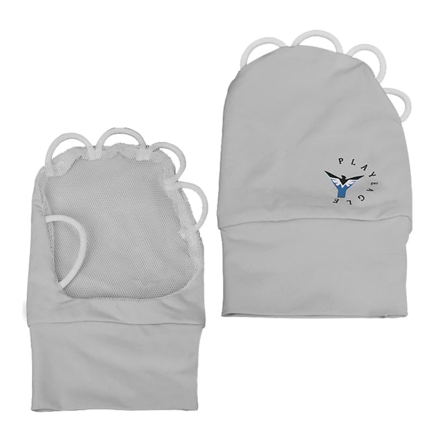 Guantes de golf DYNWAVEMX Protección solar Refrigeración Antideslizante Transpirables Gris Izquierda XL