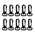 thumbnail image 2 of S SERENABLE 10 Pcs Clip de Crochet Pivotant Léger 4cm s'Adapte à Sangle de 12mm Lanière, 2 of 7