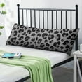 thumbnail image 2 of Leopard Print Body Pillow Cover – Soft & Breathable, Hidden Zipper, 20"x54", Fashion Animal Print – Cheetah & Tropical Spots, Perfect Gift for Side Sleepers, Pregnancy, Modern Home Decor, 2 of 7