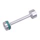 thumbnail image 5 of Desviador de aceite Barbell Aluminio Billet Desviador de aceite Barbell Galley Plug Sello práctico para motor LS Lq4 Reemplazo fácil de instalar Zulema Barra desviadora de aceite, 5 of 7