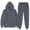 Dark Gray-B#8085bb, variant on Hearthz Fleece Men's Sweatshirt Suit 2 Piece Outfit Long Sleeve Drawstring Flannel Hoodie Jogger Sweatpants Set Athletic Mens Sweatsuits 2 Piece Set Pink XXL
