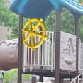 thumbnail image 1 of Volante de Barco Pirata, Volante de Juguete para niños, Equipo de Juegos para Escalar, Volante de Gimnasio en la Selva para Exteriores, jardín, 1 of 10