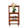 thumbnail image 4 of Lightweight Portable Multifunctional Step Stool, 3-Step Stool Stepladders, Display Stand and Flower Stand for Home Folding Library Ladder Chair, 4 of 37