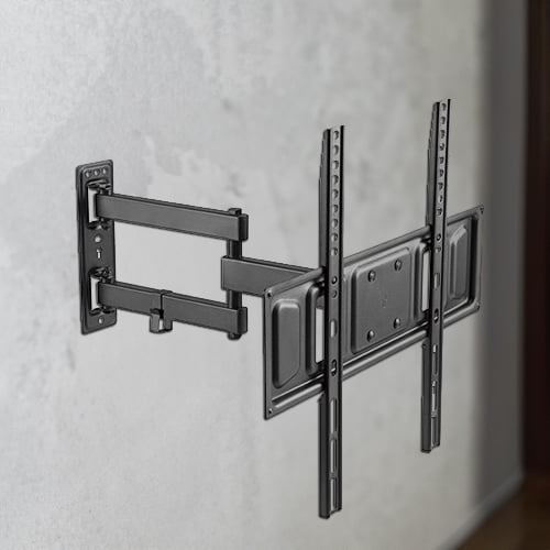 Full-Motion TV Wall Mount (Single Stud Install): 32"-55" Screens