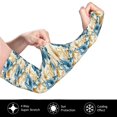 thumbnail image 2 of Bingfone Farmers Gardening Sleeves Sun Protection Arm Cooling Sleeves for Women Men with Thumb Hole - Vintage Blue Flowers, 2 of 7