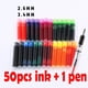 thumbnail image 2 of 51 piezas de recambios de tinta para pluma estilográfica, diámetro de 2,6 mm y 3,4 mm, estándares internacionales, papelería, suministros de oficina, BOLÍGRAFO DE TINTA, 2 of 5