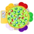thumbnail image 3 of Juego de pesca con 24 peces y 5 cañas, tablero giratorio, regalo para niños pequeños con música, 3 of 15