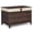 Brown-200L, variant on 160L Brown Wicker Storage Chest with Lid and Removable Liner Bag