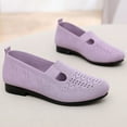 thumbnail image 6 of Sngxgn Women's Flat Shoes Soft Sole Comfort Ballet Flats Casual Walking Shoes Flats Single Shoes(Purple,40), 6 of 7