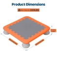 thumbnail image 6 of Yedigre Mini Trampoline for Kids, Indoor Bouncing Board with Non-Slip Base, Sensory Balance Jumping Toy Gift for 3-12 Boys Girls, Max Load 200 lbs, 6 of 10
