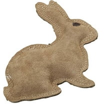 SPOT Dura-Fused Durable Leather Rabbit Dog Toy, Small