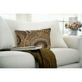 thumbnail image 5 of Liora Manne Marina Circles Indoor Outdoor Decorative Pillow Brown, 5 of 7