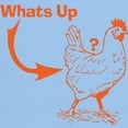thumbnail image 3 of CafePress - Whats Up Chicken Butt T Shirt Light T Shirt - Men's Classic Graphic T-Shirt, 3 of 4