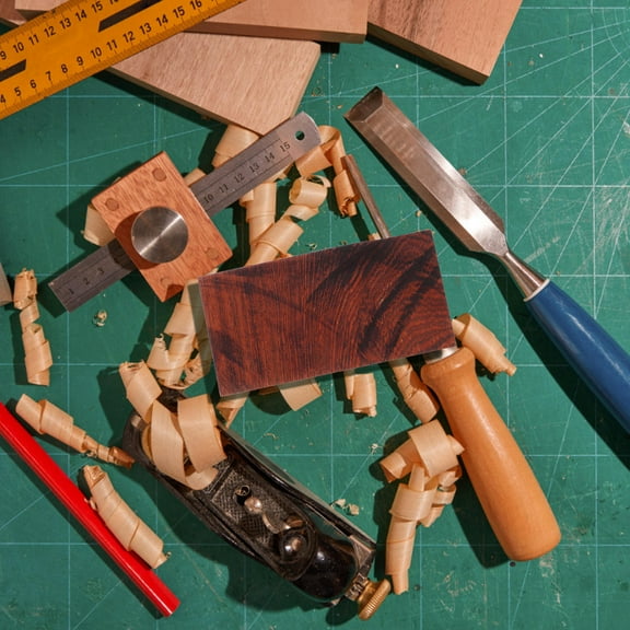 AURARMLET Wood Carving Tools Wood Carving Slice Brown Crafting Supplies Beginners Home Use 1Pcs