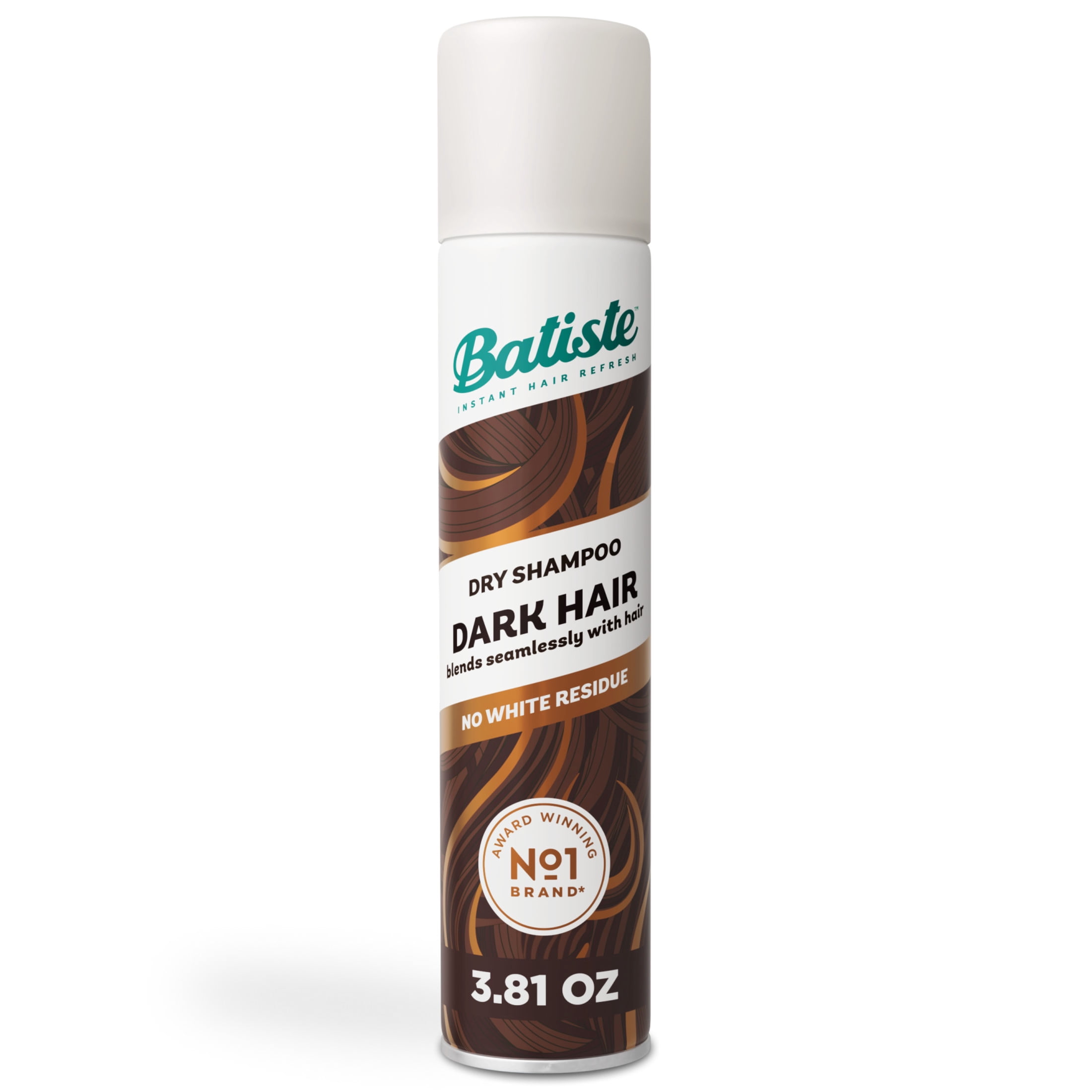 (3 pack) Batiste Dark Dry Shampoo, Instantly Refresh Hair & Absorb Oil Between Washes, 3.81 oz
