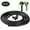 Black, variant on XMMSWDLA Wrapping Management Cable Device, Wire Network Cable, Power Cable Storage And Organization, Protective Sleeve Home Supply Nylon