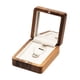 thumbnail image 1 of Caja De Madera Nogal Colgante Collar Con Espejo Portátil Rectangular Lab.G  Café, 1 of 5