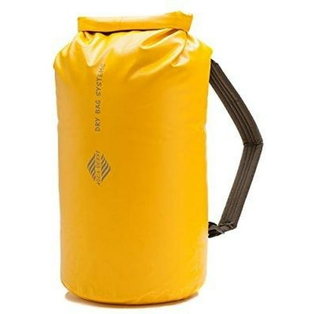 20l waterproof dry bag backpack - aqua quest mariner 20 - roll top kayaking boat bag, adjustable fit for men & women - yellow