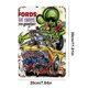 thumbnail image 2 of Placa de Metal Wdftyju Vintage de hierro Hot Rod Art Rat Fink Rectangular 20x30cm, 2 of 9