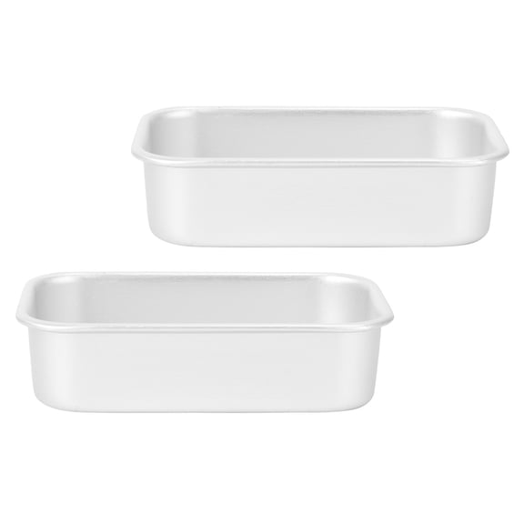 WRISTBIQUE 2-Pack Aluminum Alloy Cake Baking Pans, Oven Safe Non-Stick Bakeware for Home Kitchen Use